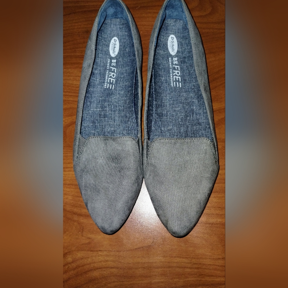 Dr. Scholls  BEFREE ENERGY TECHNOLOGY Flats pointed grey size 9